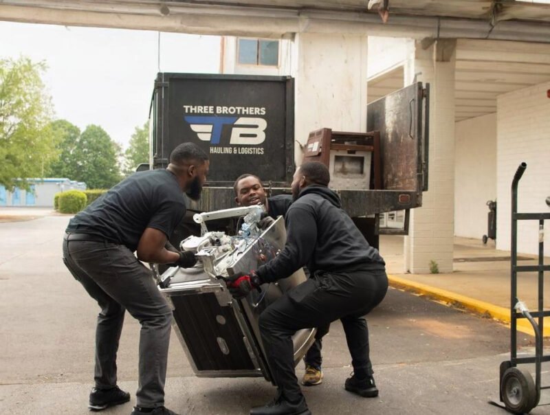Three Brothers Hauling and Logistics commercial junk removal service