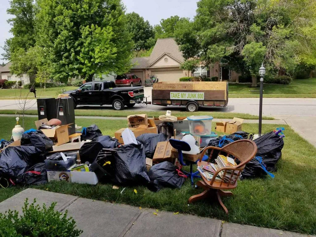 Property cleanout and junk removal service in Raleigh